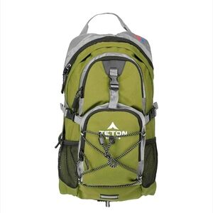 Teton Sports Oasis 1100 Hydration Pack, green and gray